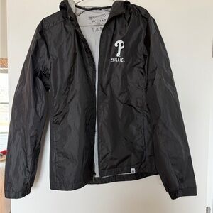 Official Black Phillies Windbreaker Jacket